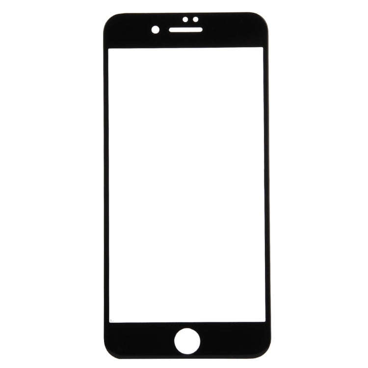 For iPhone 8 / 7 0.26mm 9H Surface Hardness 10D Curved Explosion-proof Colorized Silk-screen Temp...