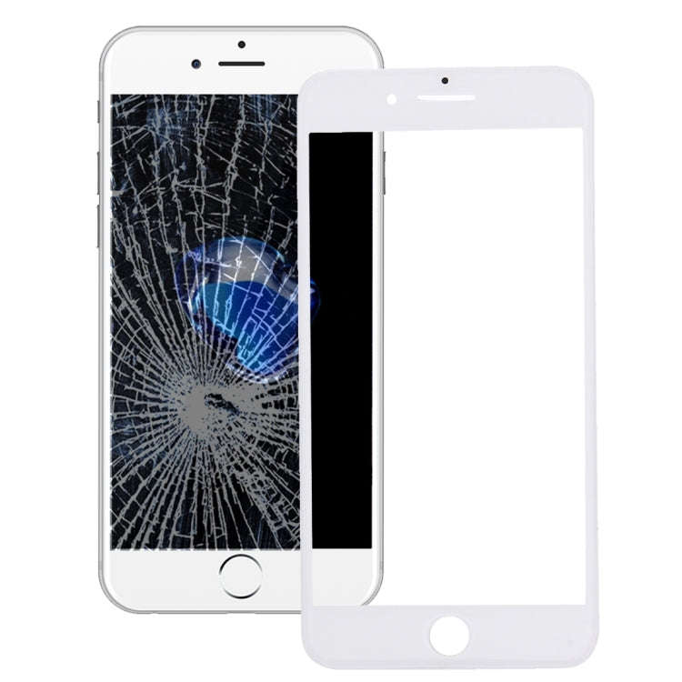 2 in 1 for iPhone 7 (Original Front Screen Outer Glass Lens + Original Frame), For iPhone 7 Origi...