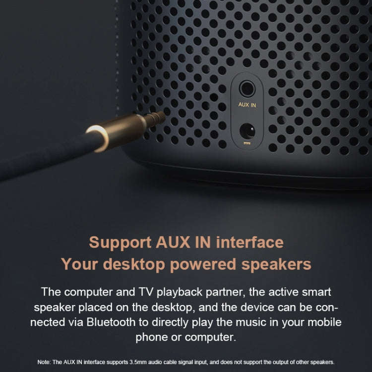 Xiaomi Xiaoai Speaker Pro with 750mL Large Sound Cavity Volume / AUX IN Wired Connection / Combo ...