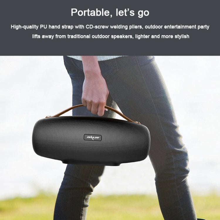 ZEALOT S27 Multifunctional Bass Wireless Bluetooth Speaker, Built-in Microphone, Support Bluetoot...