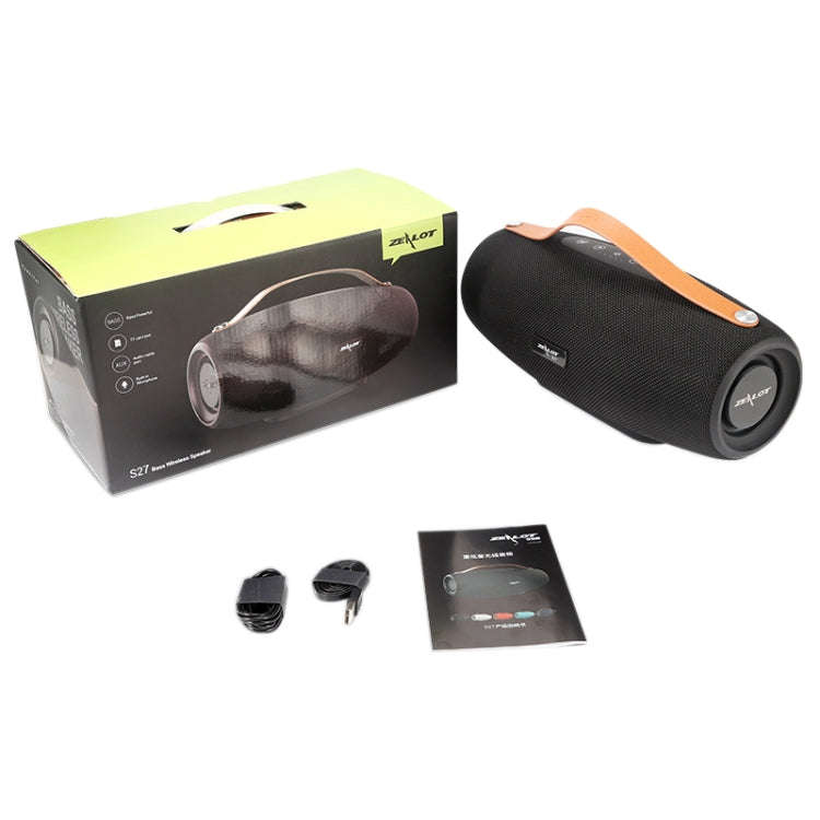 ZEALOT S27 Multifunctional Bass Wireless Bluetooth Speaker, Built-in Microphone, Support Bluetoot...