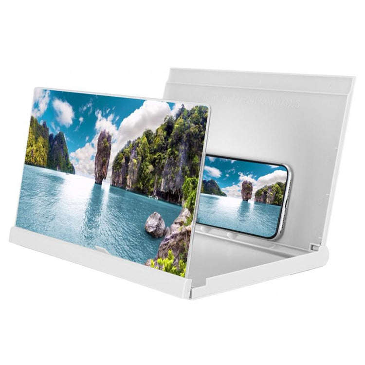 F18 12 inch Rotatable Folding Universal Mobile Phone Screen Amplifier HD Video Amplifier with Blo...