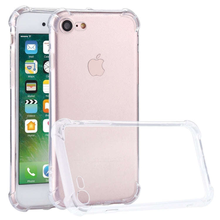 For  iPhone 8 & 7  Shock-resistant Cushion TPU Protective Case, For 8 & 7 (1PCS)