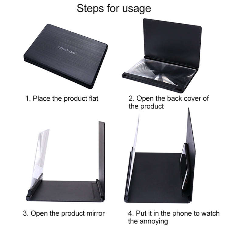 9X Ultra-thin Mobile Phone Eye Protection Screen Magnifier