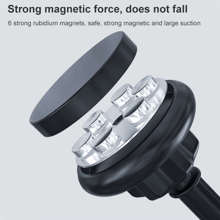 Universal Magnetic Retractable Rotating Car Mobile Phone Holder, Magnetic Retractable Rotating Ph...