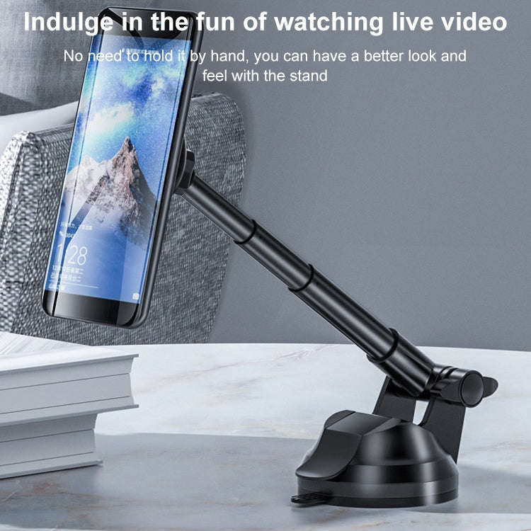 Universal Magnetic Retractable Rotating Car Mobile Phone Holder, Magnetic Retractable Rotating Ph...