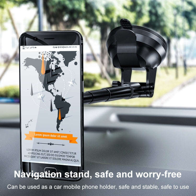 Universal Magnetic Retractable Rotating Car Mobile Phone Holder, Magnetic Retractable Rotating Ph...