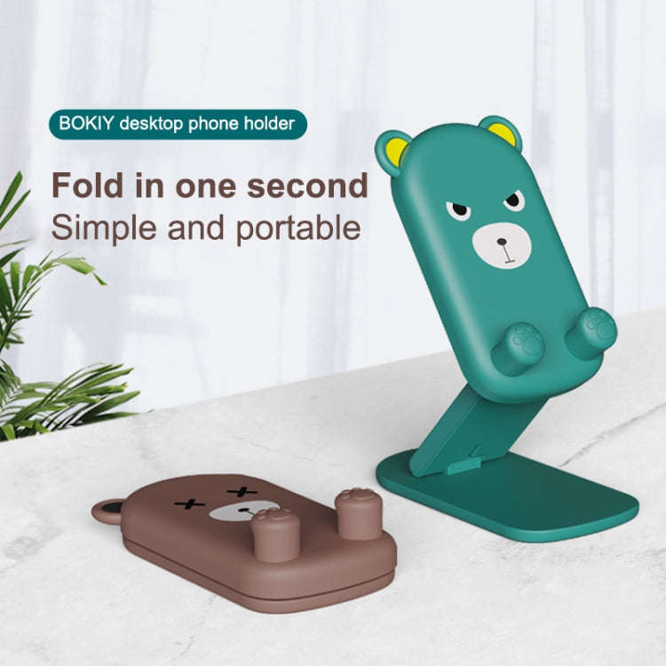 DK-XX-111 Cartoon Animal Retractable Phone Lazy Bracket Foldable Desktop Holder