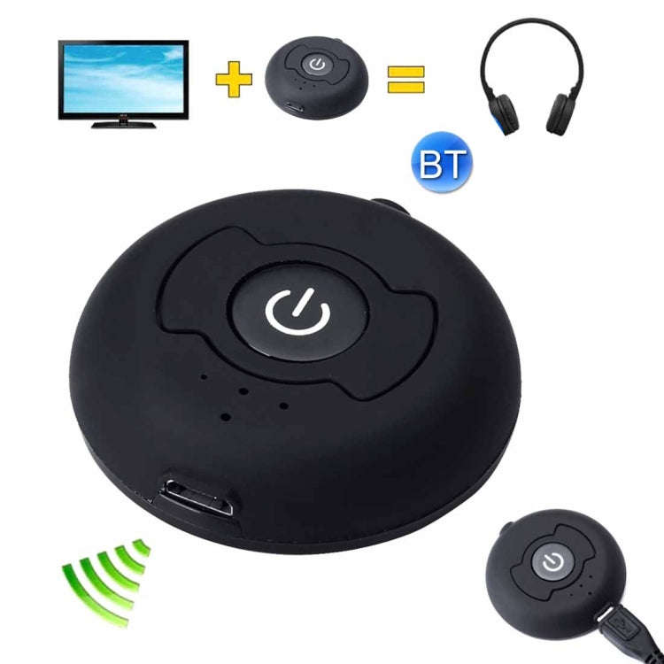 H366T Portable Multi-point Bluetooth 4.0 Audio Transmitter for iPhone, Samsung, HTC, Sony, Google...