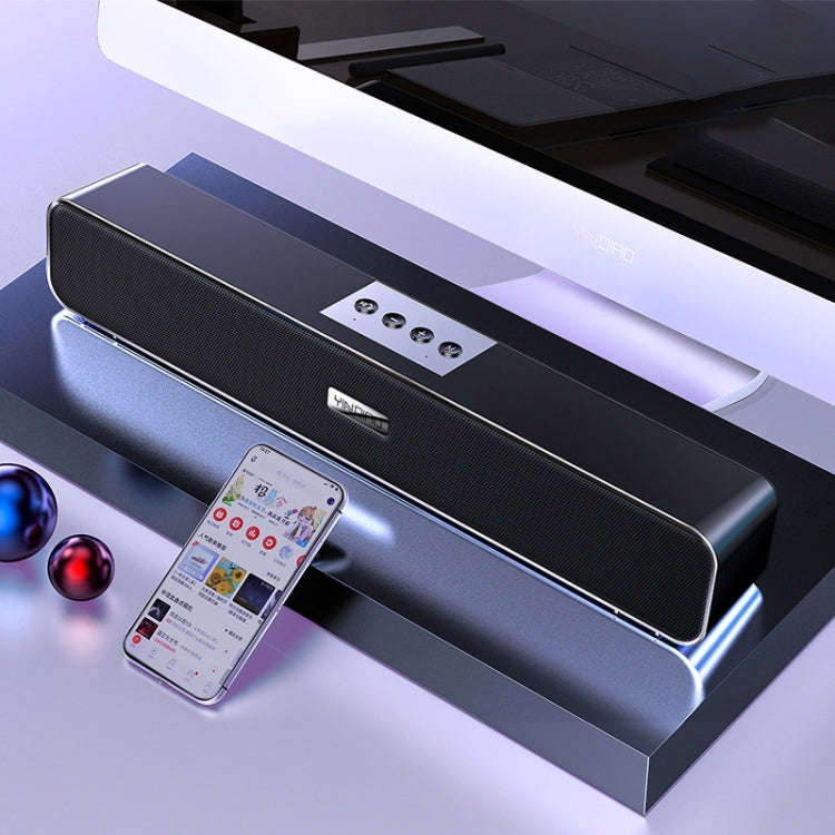 YINDIAO A36 Bluetooth 5.0 Smart Subwoofer Computer Wireless Bluetooth Speaker, Bluetooth Upgrade ...
