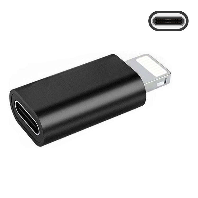ENKAY Hat-Prince HC-6 Mini ABS USB-C / Type-C 3.1 to 8 Pin Port Connector Adapter(White), Black, ...