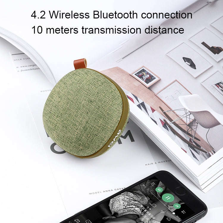 awei Y260 Mini Portable Wireless Bluetooth Speaker IPX4 Waterproof, Built-in Mic, Support TF Card...