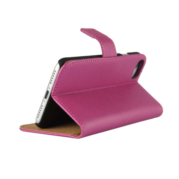 For  iPhone 8 & 7  Genuine Split Horizontal Flip Leather Case with Holder & Card Slots & Wallet