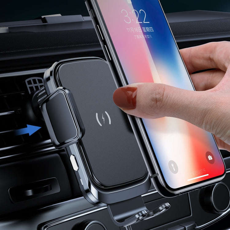 X7 Car Wireless Charging Mobile Phone Gravity Bracket Holder Suction Cup Bracket, Suction Cup Bra...