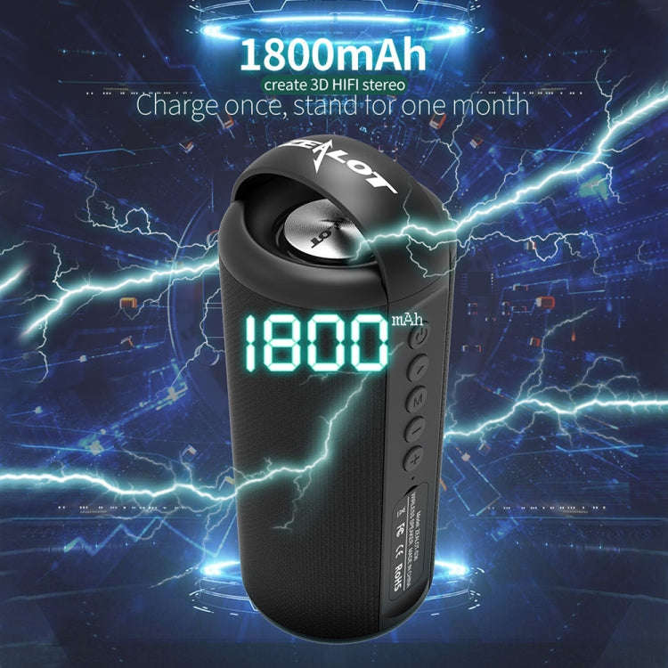 ZEALOT S36 Portable Heavy Bass Wireless Bluetooth Speaker with Built-in Mic, Support Hands-Free C...