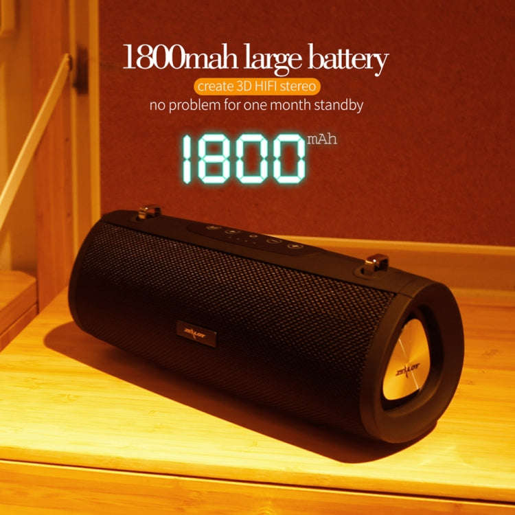 ZEALOT S38 Portable Subwoofer Wireless Bluetooth Speaker with Built-in Mic, Support Hands-Free Ca...