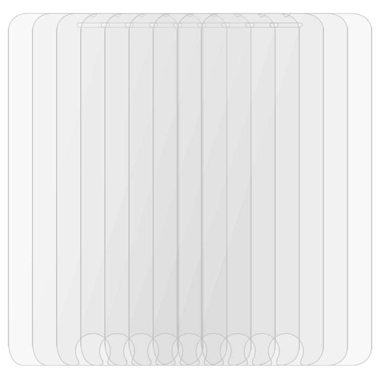 10 PCS for iPhone 8 Plus & iPhone 7 Plus 0.26mm 9H Surface Hardness 2.5D Explosion-proof Tempered...