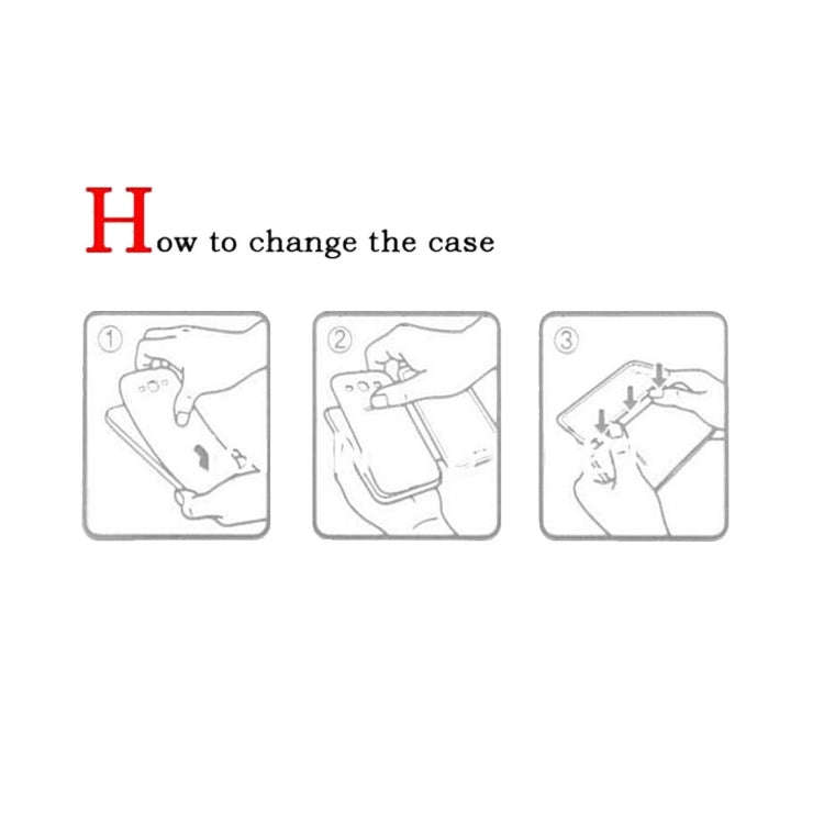 5 in 1 for iPhone 7 Plus (Back Cover + Card Tray + Volume Control Key + Power Button + Mute Switc...