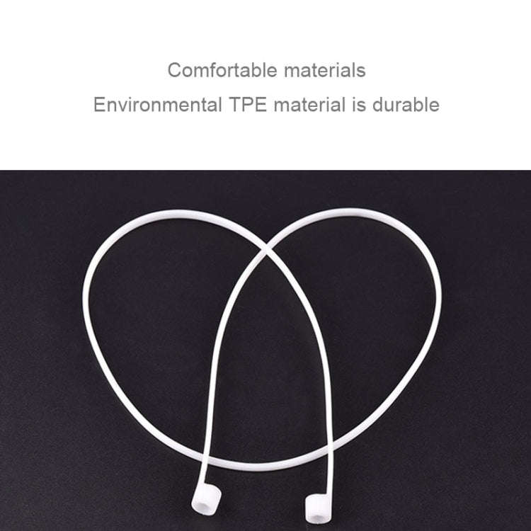Wireless Bluetooth Earphone Anti-lost Strap Silicone Unisex Headphones Anti-lost Line for Apple A...