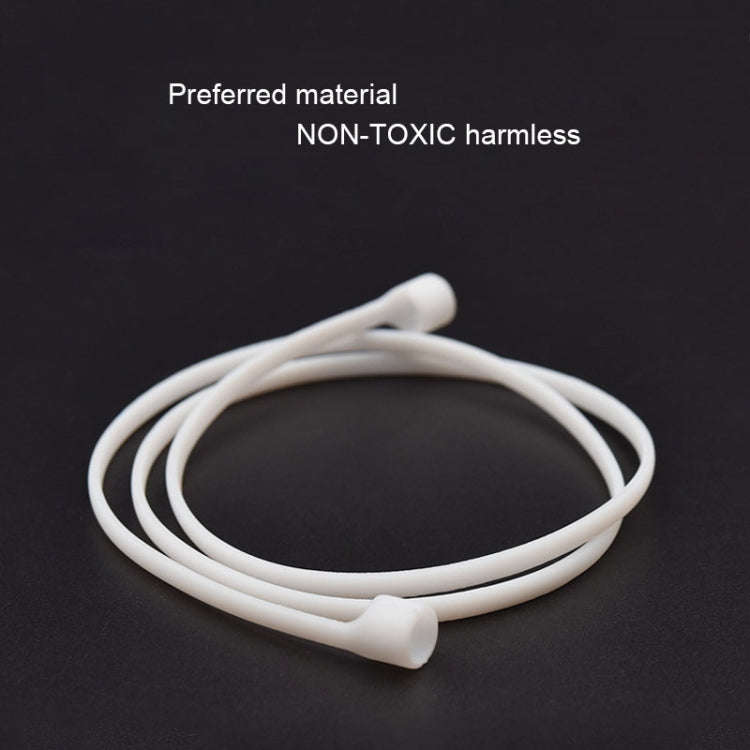 Wireless Bluetooth Earphone Anti-lost Strap Silicone Unisex Headphones Anti-lost Line for Apple A...