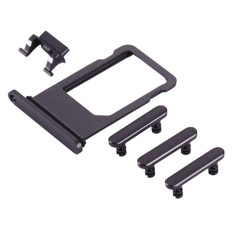 Card Tray + Volume Control Key + Power Button + Mute Switch Vibrator Key for iPhone 8, For iPhone 8
