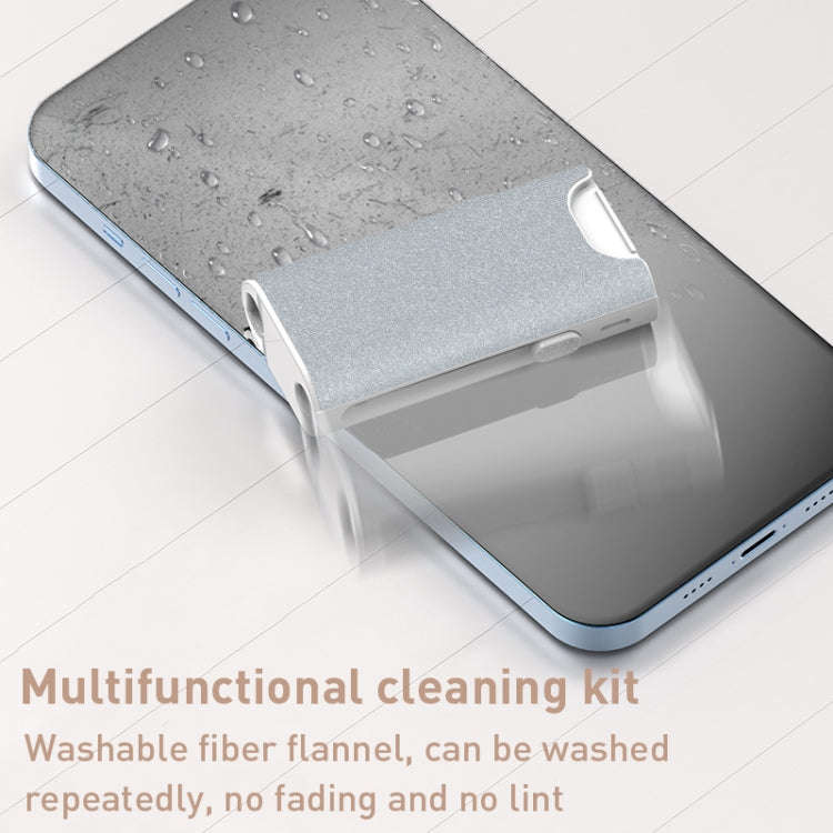 Q6 5 in 1 Wireless Earphone Charging Box Mobile Phone Screen Cleaning Kit, Q6