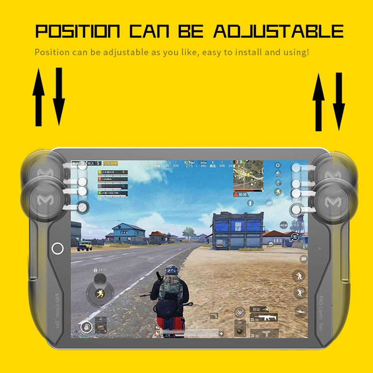 MeMo AKpad6K Snap-on Six Finger Linkage Trigger Imitation Shooting Game Controller for Tablet PC,...