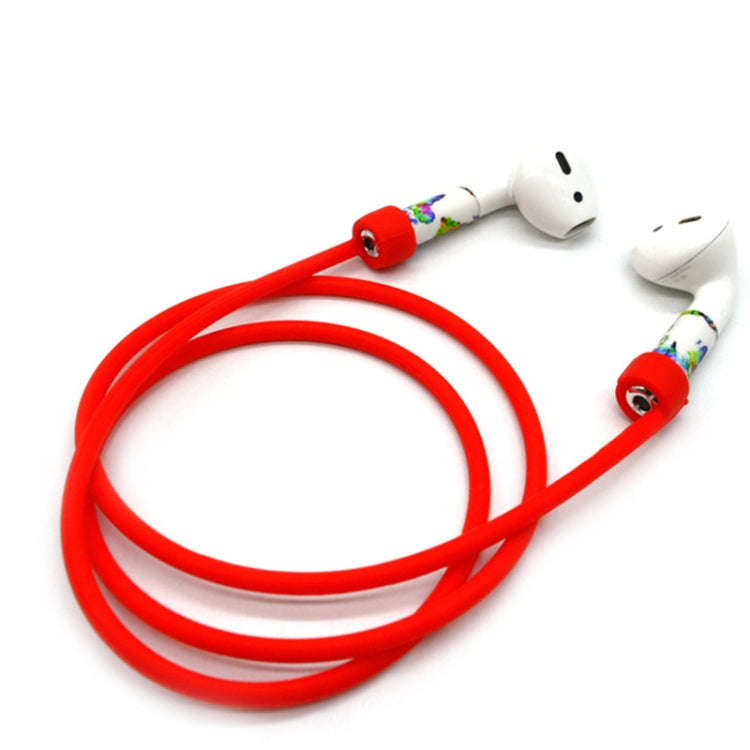Anti-lost Rope + Silicone Case + Earphone Hang Buckle + Earplug Cover Bluetooth Wireless Earphone...