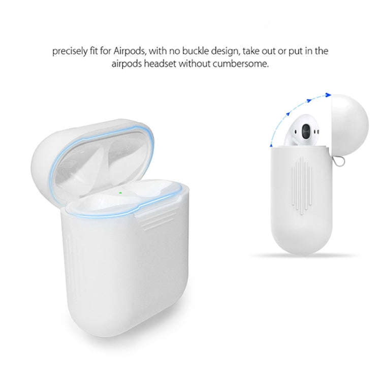 Anti-lost Rope + Silicone Case + Earphone Hang Buckle + Earplug Cover Bluetooth Wireless Earphone...