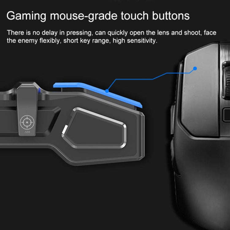 AK01 Eating Chicken Handle Shooting Auxiliary Game Handle Connect A Little Capacitor to Eat Chick...