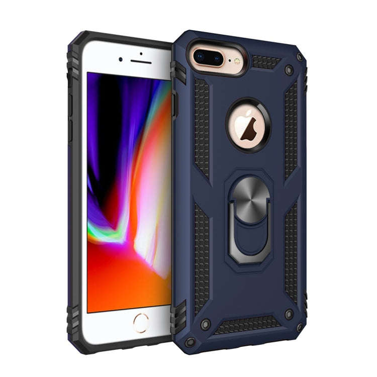 Sergeant Armor Shockproof TPU + PC Protective Case for iPhone 7 / 8 Plus, with 360 Degree Rotatio...
