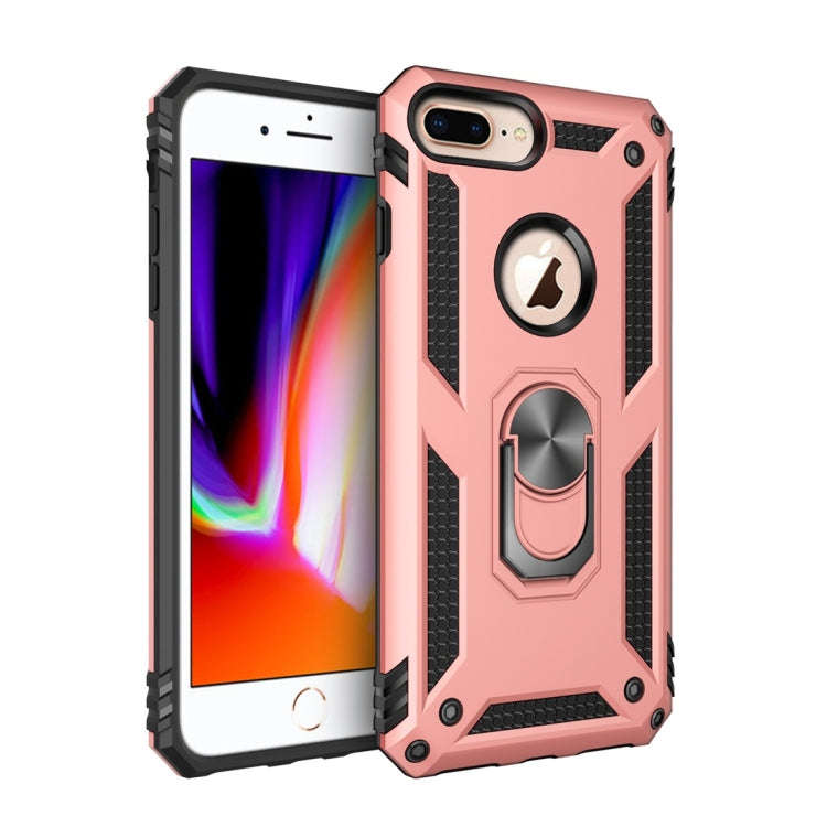 Sergeant Armor Shockproof TPU + PC Protective Case for iPhone 7 / 8 Plus, with 360 Degree Rotatio...