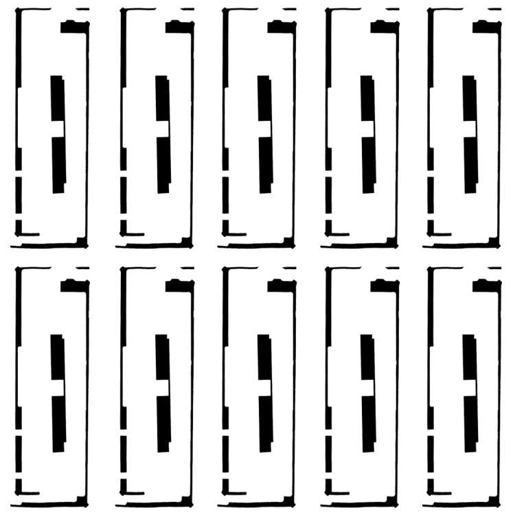 10 PCS for iPad 4 / New iPad (iPad 3)  Touch Panel Digitizer Adhesive, For Apple New iPad & iPad 4