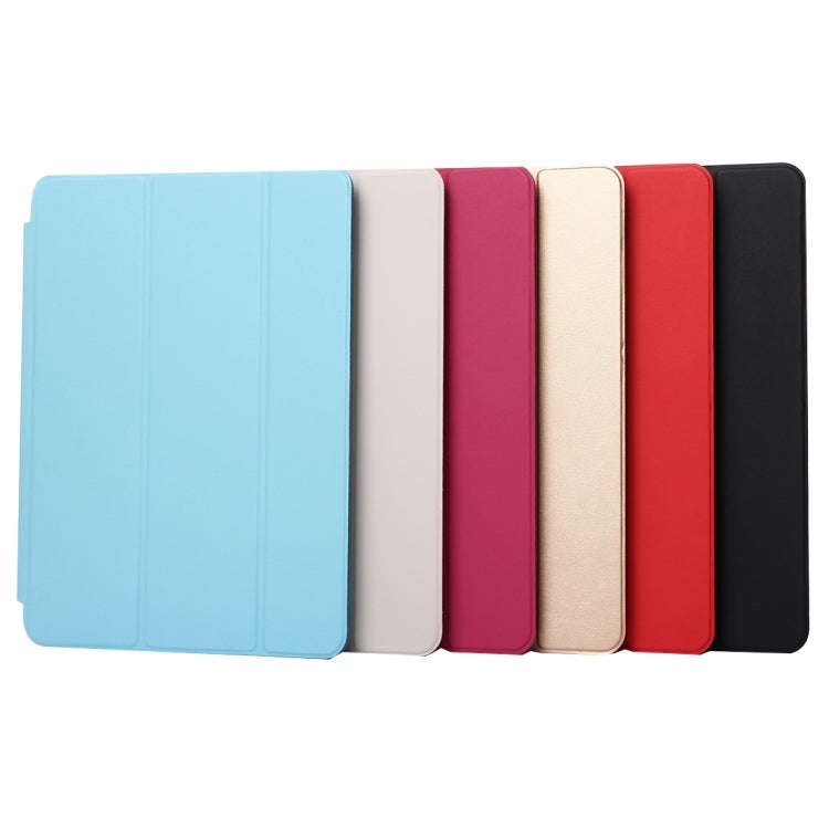 Horizontal Flip Solid Color Leather Case for iPad Pro 12.9 inch (2018), with Three-folding Holder...