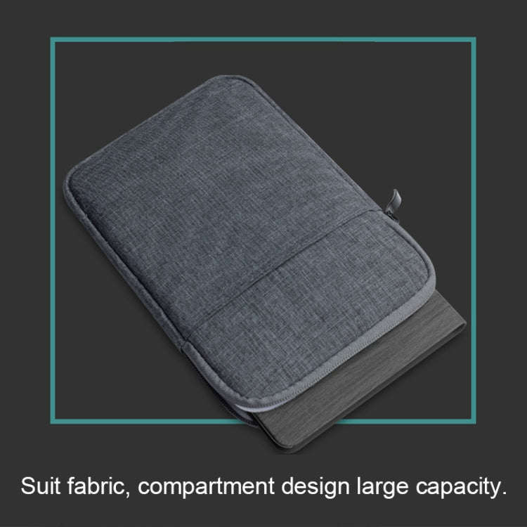 Shockproof Canvas + Space Cotton + Plush Protective Bag for iPad Mini 5 2019