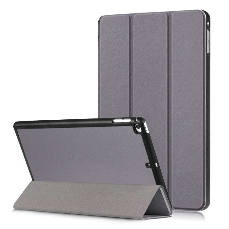 Custer Texture Horizontal Flip Leather Case for  iPad Mini 2019 & Mini 4, with Three-folding Hold...