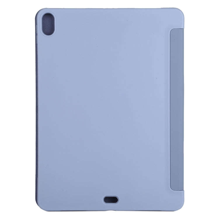 Millet Texture PU+ Silicone Full Coverage Leather Case with Multi-folding Holder for iPad Air (20...