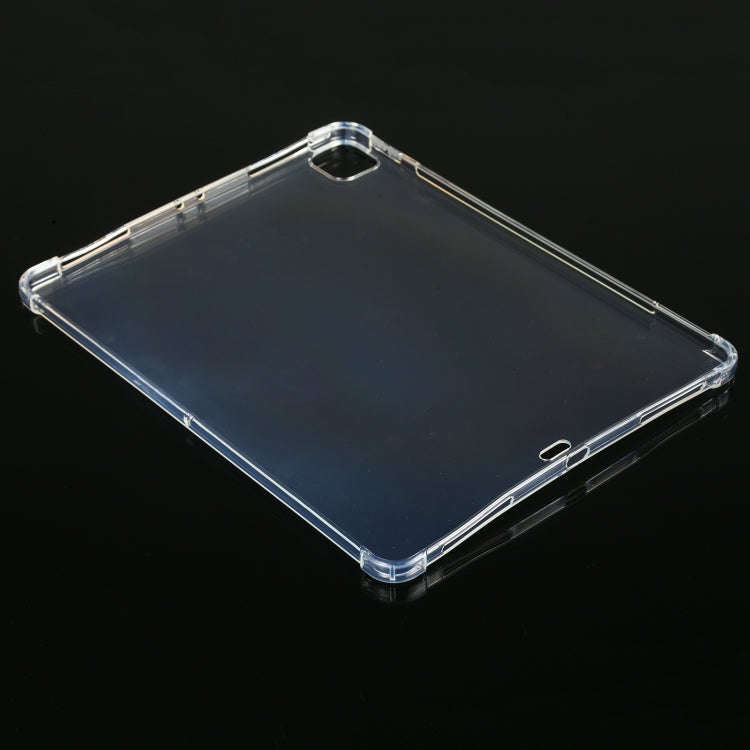 For iPad Pro 12.9 2022 / 2021 Four-corner Airbag Anti-drop Transparent Protective Tablet Case wit...