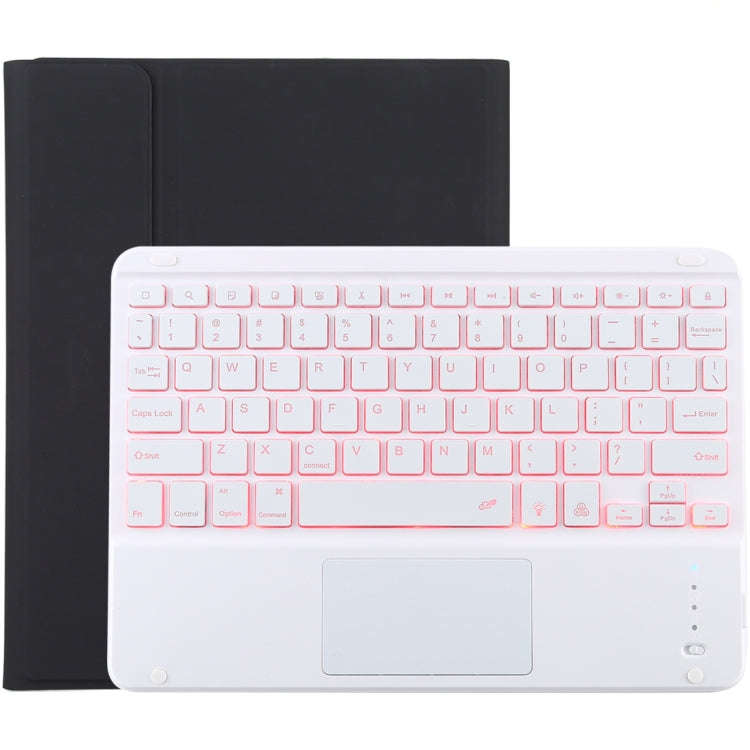 TG-102BCS Detachable Bluetooth White Keyboard + Microfiber Leather Tablet Case for iPad 10.2 inch...
