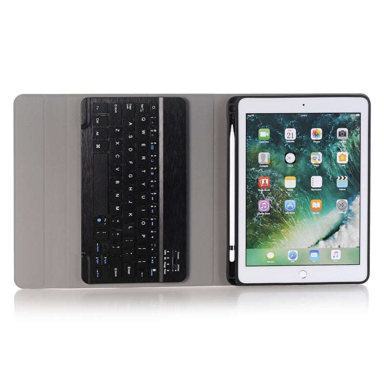 A102B For iPad 10.2 inch 2019 Ultra-thin Detachable Bluetooth Keyboard Leather Tablet Case with S...