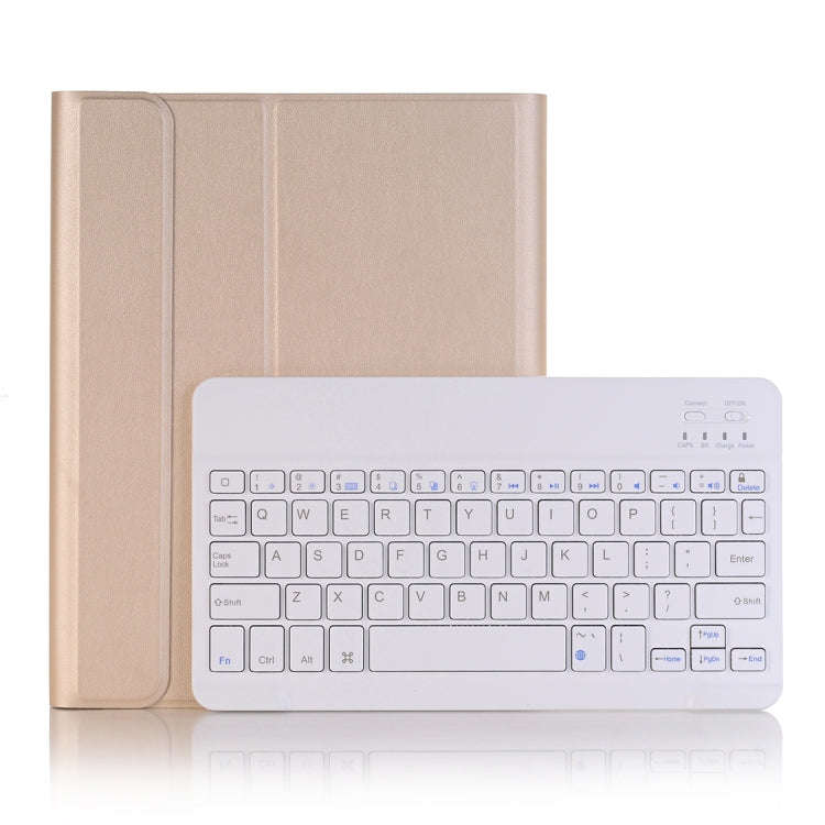A102B For iPad 10.2 inch 2019 Ultra-thin Detachable Bluetooth Keyboard Leather Tablet Case with S...