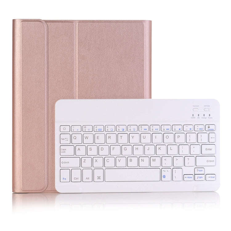 A102B For iPad 10.2 inch 2019 Ultra-thin Detachable Bluetooth Keyboard Leather Tablet Case with S...