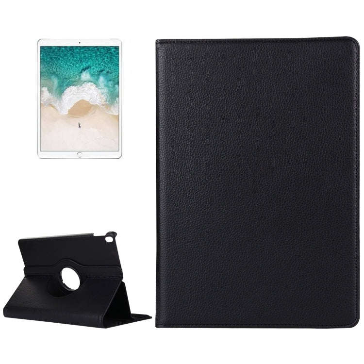 Litchi Texture 360 Degree Spin Multi-function Horizontal Flip Leather Protective Case with Holder...