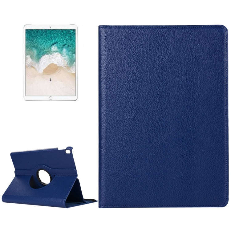 Litchi Texture 360 Degree Spin Multi-function Horizontal Flip Leather Protective Case with Holder...