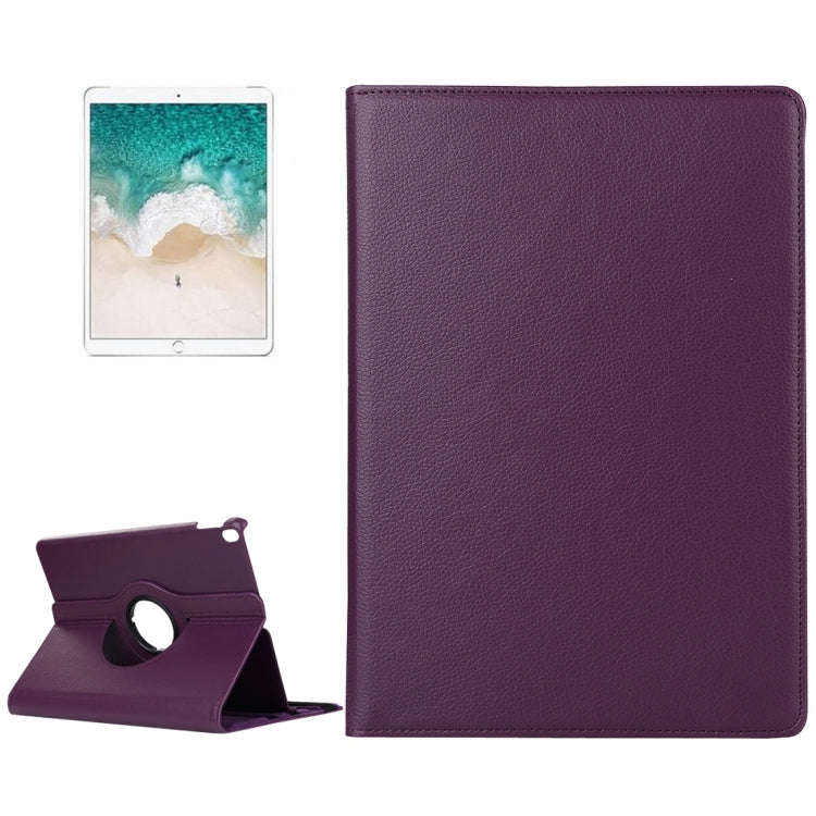 Litchi Texture 360 Degree Spin Multi-function Horizontal Flip Leather Protective Case with Holder...