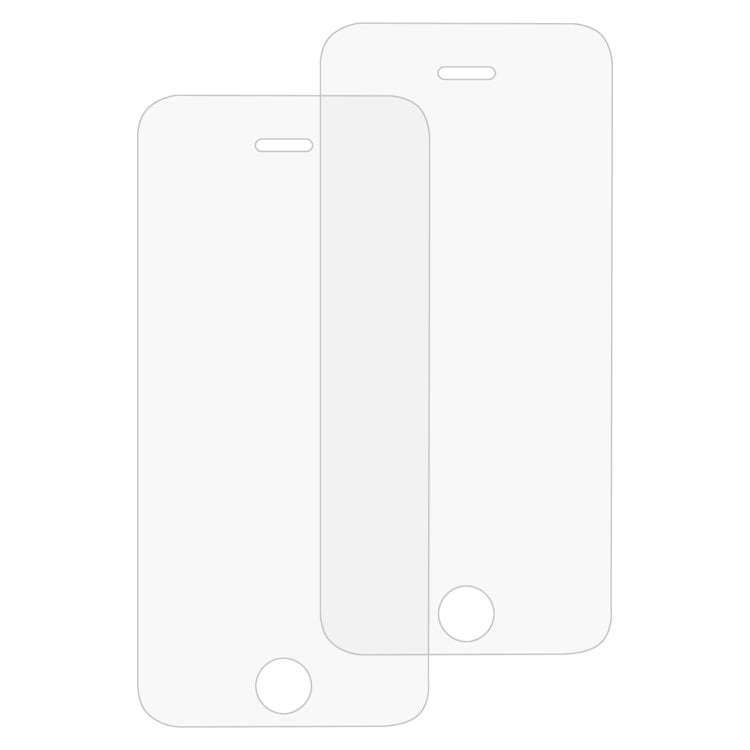 2 PCS for iPhone SE & 5s & 5C & 5 0.26mm 9H Surface Hardness 2.5D Explosion-proof Tempered Glass ...