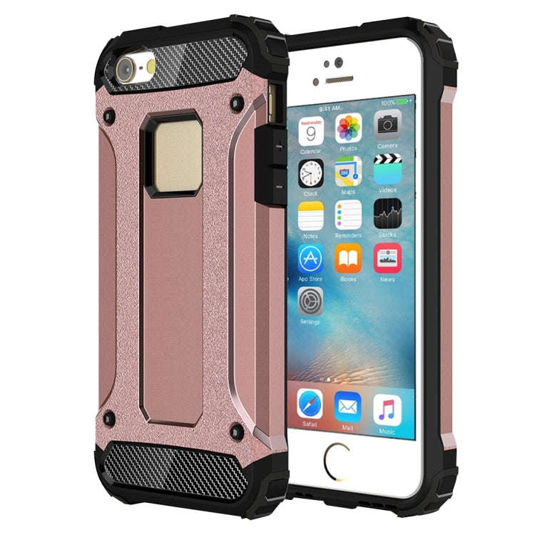 Tough Armor TPU + PC Combination Case for iPhone SE & 5 & 5s, For 5 & iPhone 5S & iPhone SE