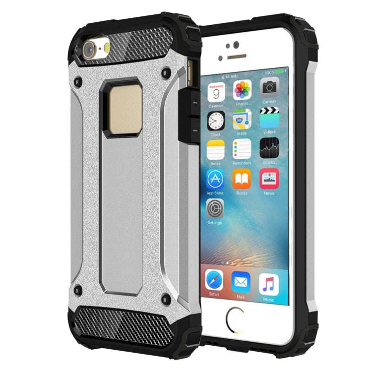Tough Armor TPU + PC Combination Case for iPhone SE & 5 & 5s