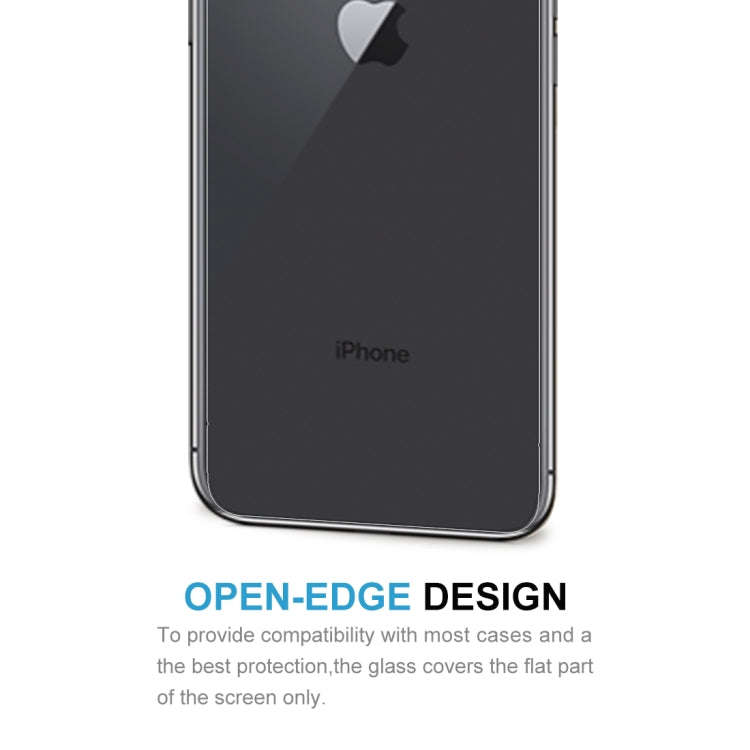 For iPhone X / XS Transparent Tempered Glass Back Screen Protector, For X