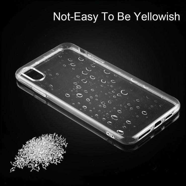 For iPhone XS 0.75mm TPU Ultra-thin Transparent Case, iPhone XS(1pcs)